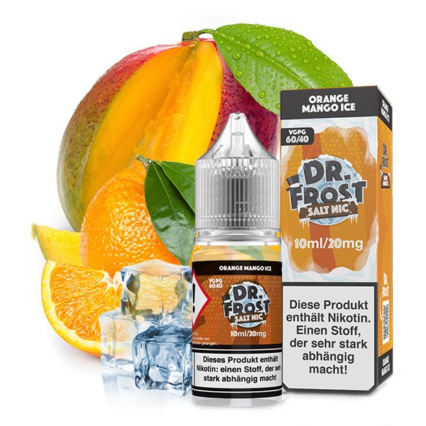 Dr Frost Ice Cold Orange Mango Nikotinsalz Liquid Ml Online Kaufen