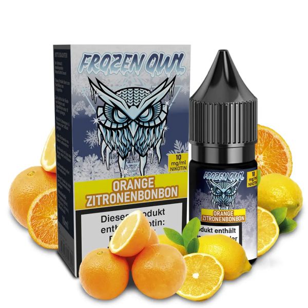 Frozen OWL - Orange Zitronenbonbon Nikotinsalz Liquid