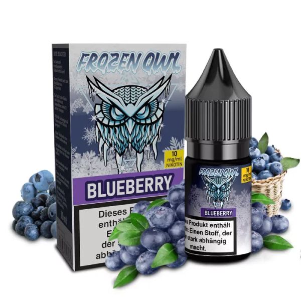 Frozen OWL - Blueberry Nikotinsalz Liquid