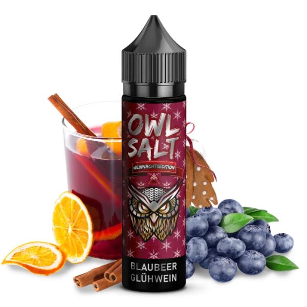 Eulen Aroma - Weihnachtsedition Blaubeere Glühwein Aroma 10ml