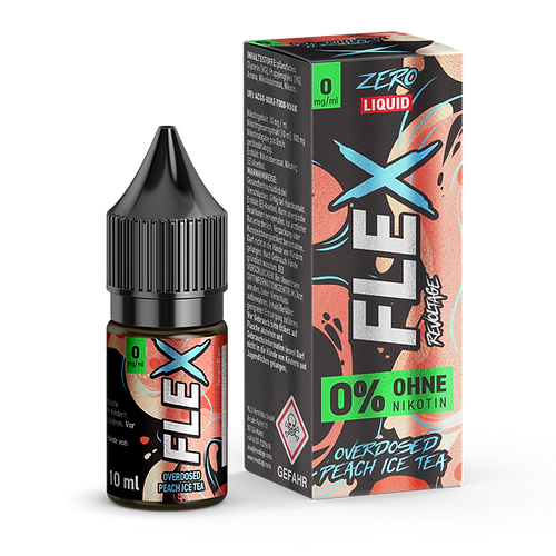 Revoltage - Flex Overdosed Peach Ice Tea Nikotinsalz Liquid