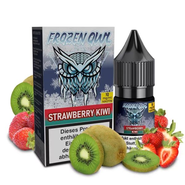 Frozen OWL - Strawberry Kiwi Nikotinsalz Liquid