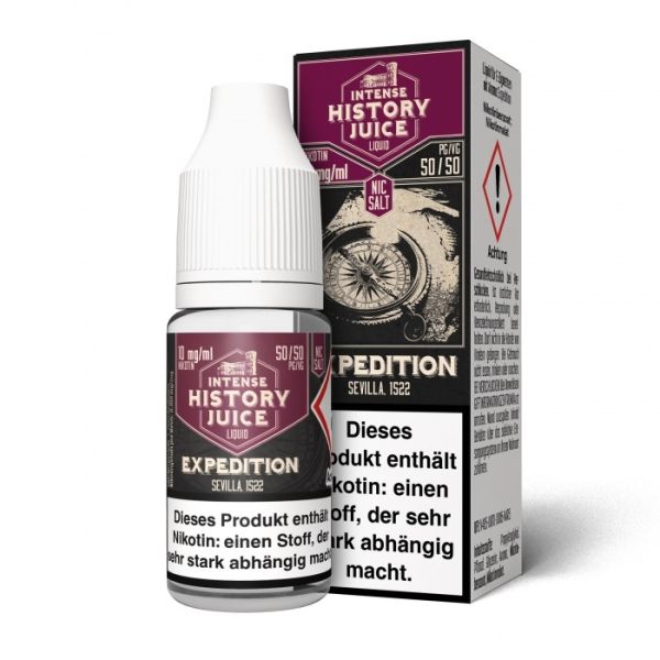 History Juice Intense - Expedition Nikotinsalz Liquid