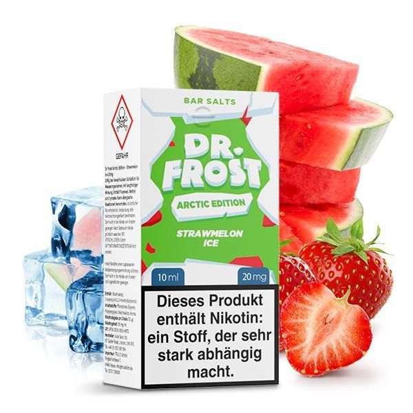 Dr. Frost ARCTIC EDITION - Strawmelon Ice Nikotinsalz Liquid