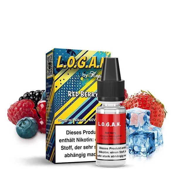 L.O.G.A.N. By Kapka's Flava - Red Berry Nikotinsalz Liquid