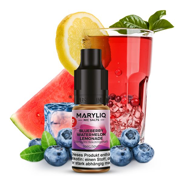 LOST MARY MARYLIQ - Blueberry Watermelon Lemonade Nikotinsalz Liquid