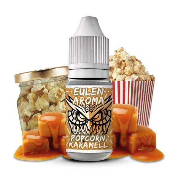 Eulen Aroma - Popcorn Karamell Aroma 10ml