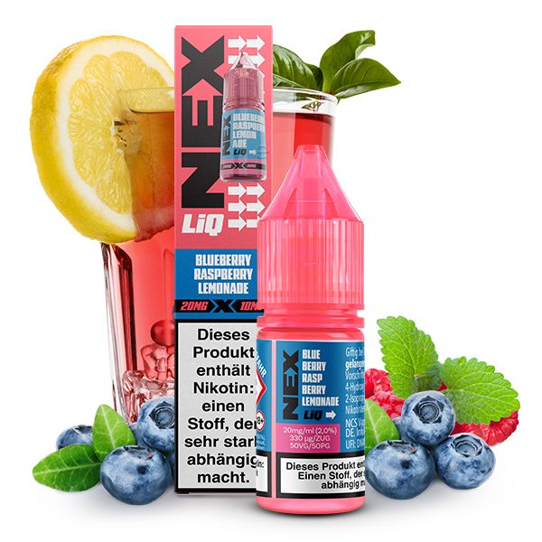 Pod Salt NexLiq - Blueberry Raspberry Lemonade Nikotinsalz Liquid