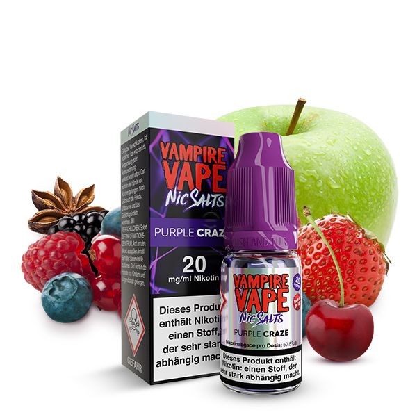 Vampire Vape - Purple Craze Nikotinsalz Liquid