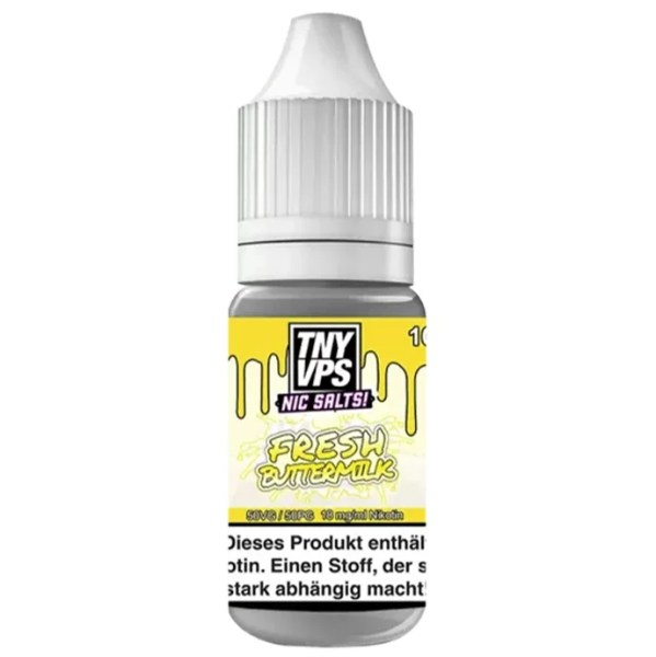 Tony Vapes - Fresh Buttermilk Nikotinsalz Liquid