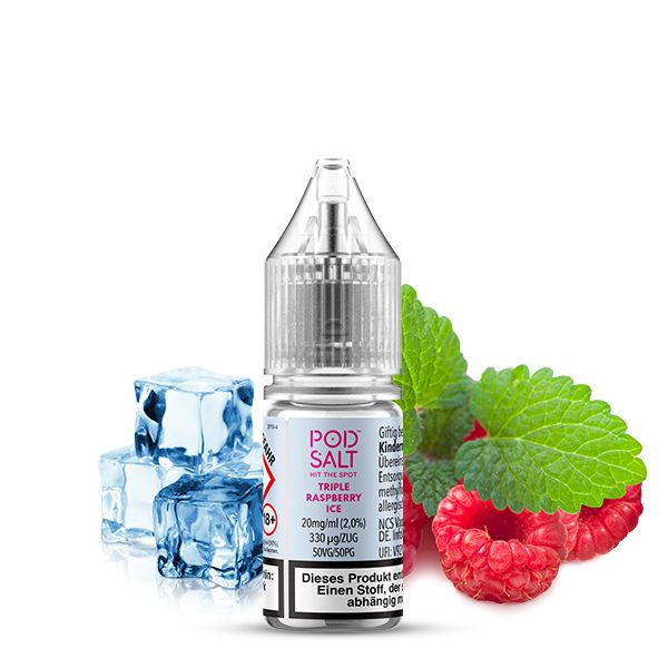 Pod Salt X - Triple Raspberry Ice Nikotinsalz Liquid