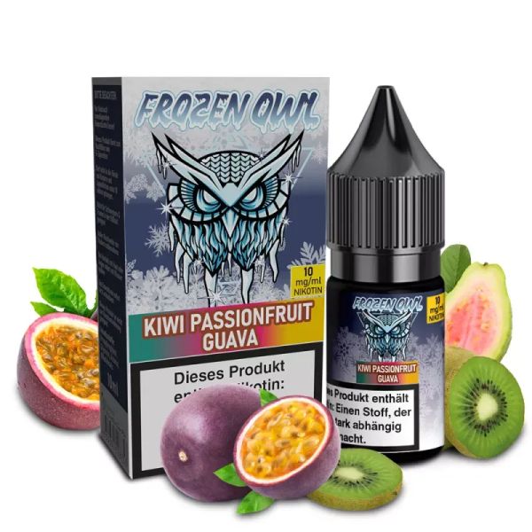 Frozen OWL - Kiwi Passionfruit Guava Nikotinsalz Liquid