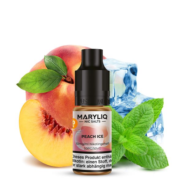 LOST MARY MARYLIQ - Peach Ice Nikotinsalz Liquid