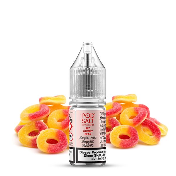 Pod Salt X - Red Gummy Bear Nikotinsalz Liquid