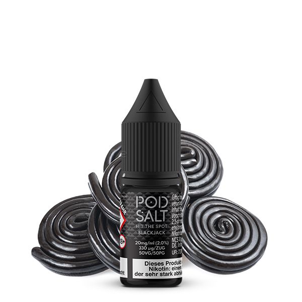 Pod Salt - Black Jack Nikotinsalz Liquid