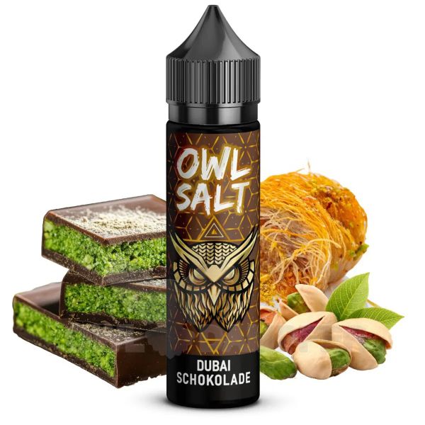 OWL Salt - Dubai Schokolade Aroma 10ml