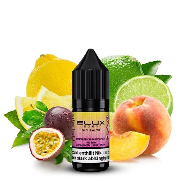 ELUX - Lemon Peach Passionfruit Nikotinsalz Liquid