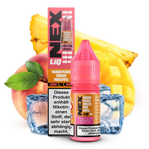 Pod Salt NexLiq - Mango Peach Frozen Pineapple Nikotinsalz Liquid