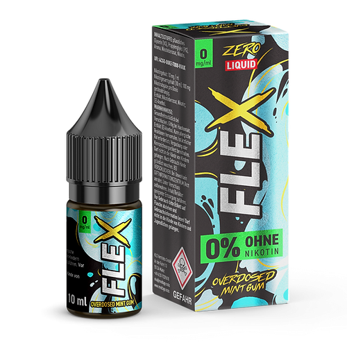 Revoltage - Flex Overdosed Mint Gum Nikotinsalz Liquid