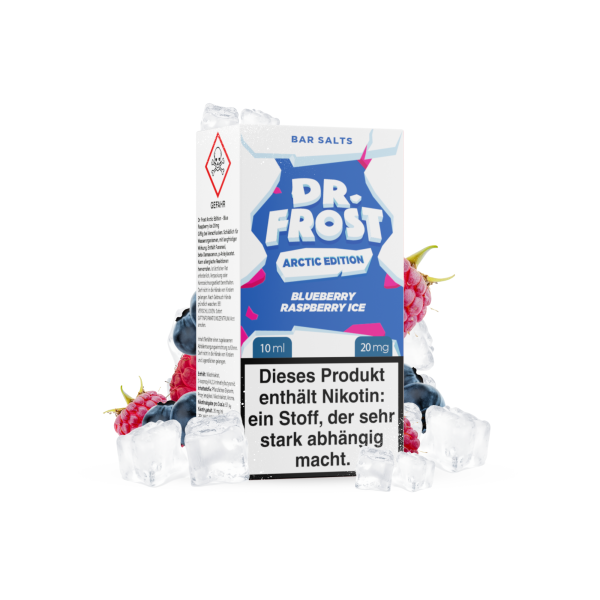 Dr. Frost ARCTIC EDITION - Blueberry Raspberry Ice Nikotinsalz Liquid