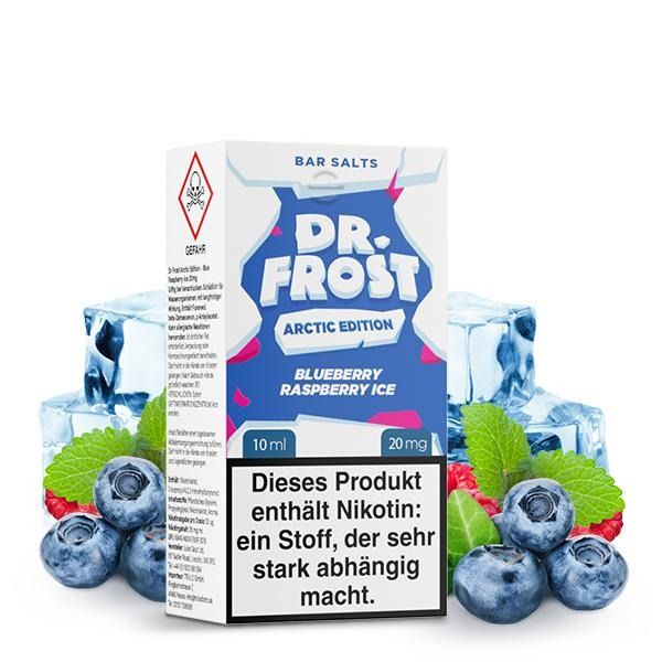 Dr. Frost ARCTIC EDITION - Blueberry Raspberry Ice Nikotinsalz Liquid