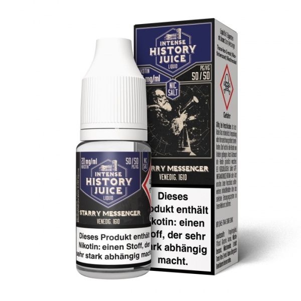 History Juice Intense - Starry Messenger Nikotinsalz Liquid