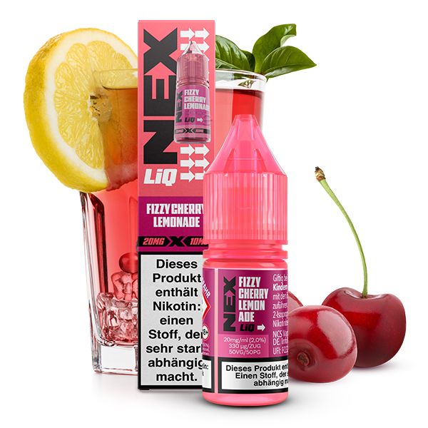 Pod Salt NexLiq - Fizzy Cherry Lemonade Nikotinsalz Liquid