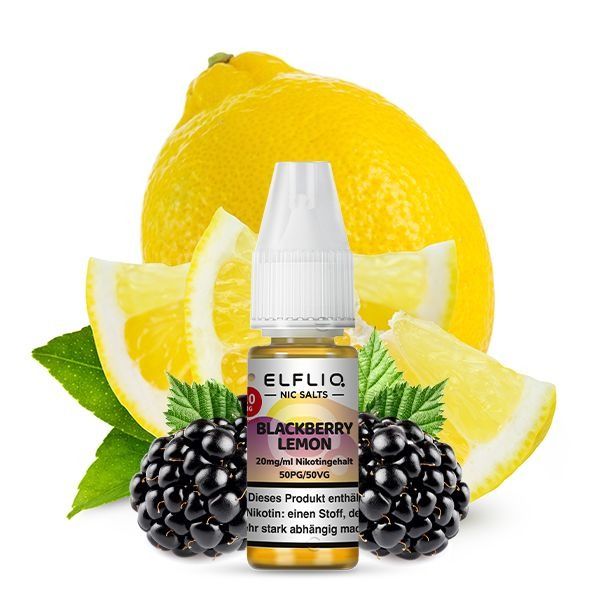 ELFBAR ELFLIQ - Blackberry Lemon Nikotinsalz Liquid