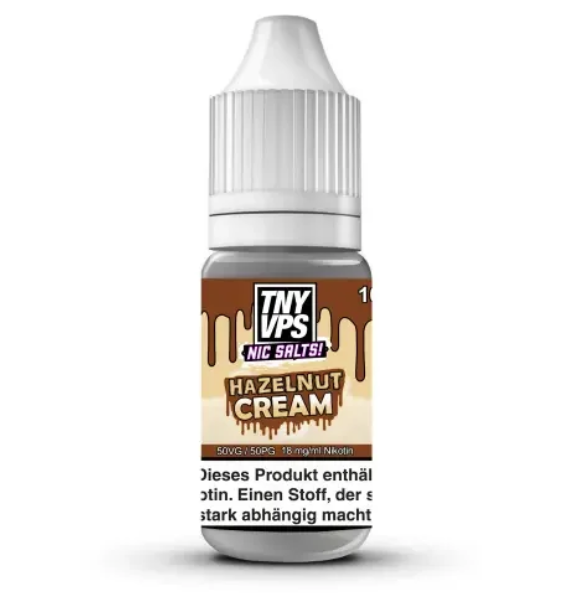 Tony Vapes - Hazelnut Cream Nikotinsalz Liquid