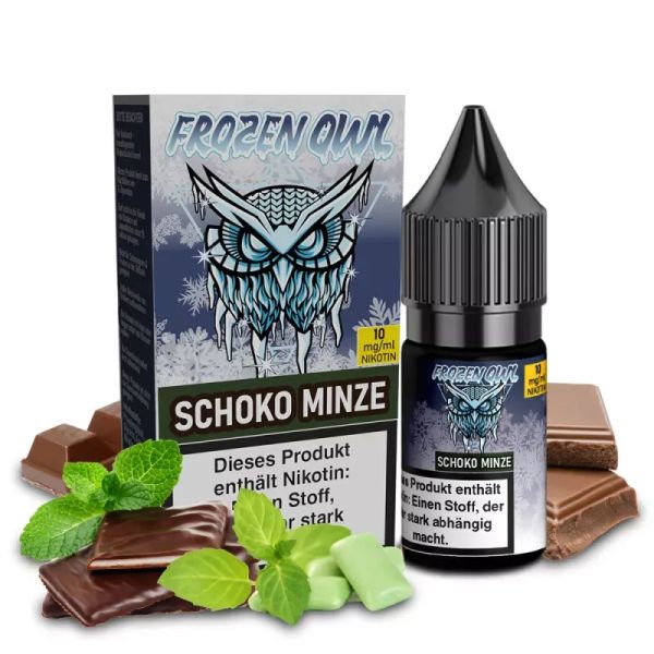 Frozen OWL - Sckoko Minze Nikotinsalz Liquid