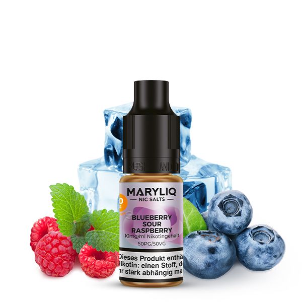 LOST MARY MARYLIQ - Blueberry Sour Raspberry Nikotinsalz Liquid