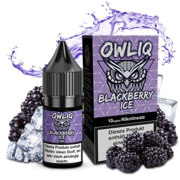 OWLIQ - Blackberry Ice Nikotinsalz Liquid