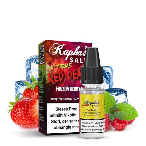 Kapka's Flava - Red Death Xtreme Nikotinsalz Liquid