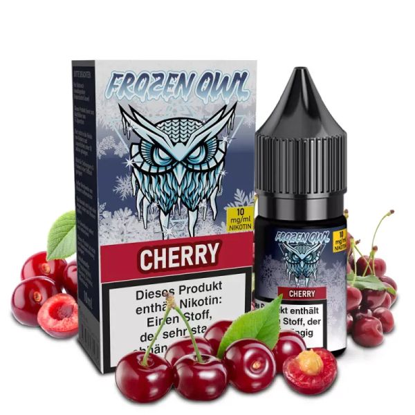 Frozen OWL - Cherry Nikotinsalz Liquid