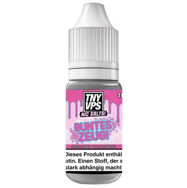 Tony Vapes - Buntes Zeug Nikotinsalz Liquid