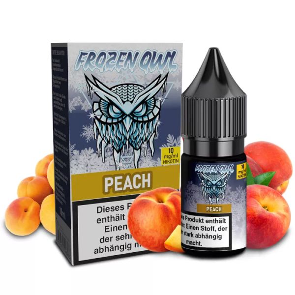 Frozen OWL - Peach Nikotinsalz Liquid