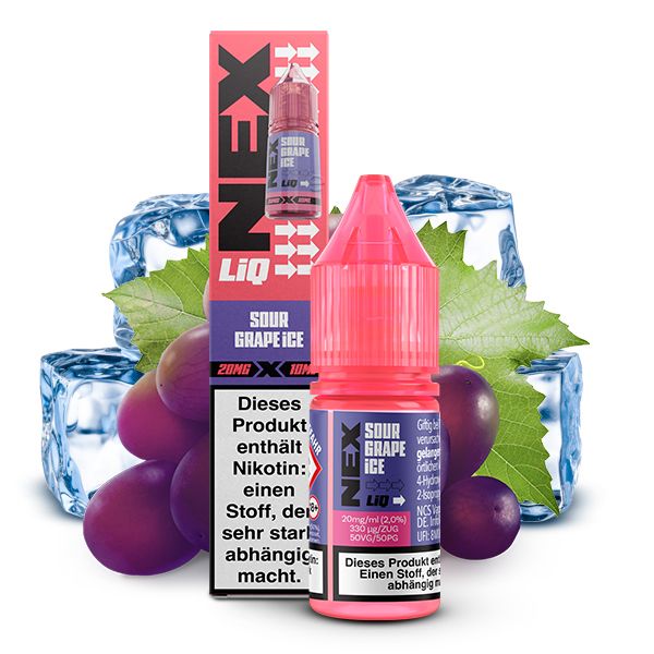 Pod Salt NexLiq - Sour Grape Ice Nikotinsalz Liquid