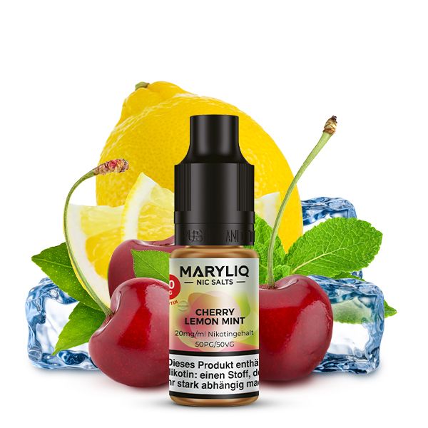 LOST MARY MARYLIQ - Cherry Lemon Mint Nikotinsalz Liquid