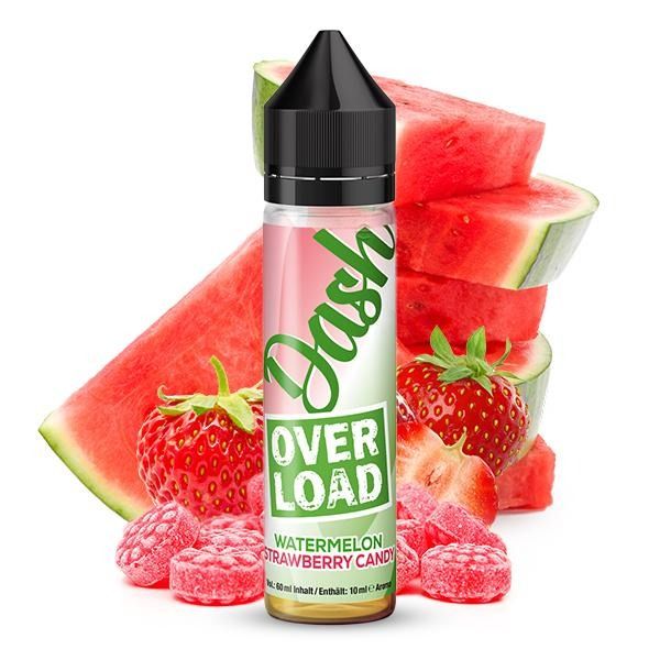 Dash Liquids OVERLOAD - Watermelon Strawberry Candy Aroma 10ml