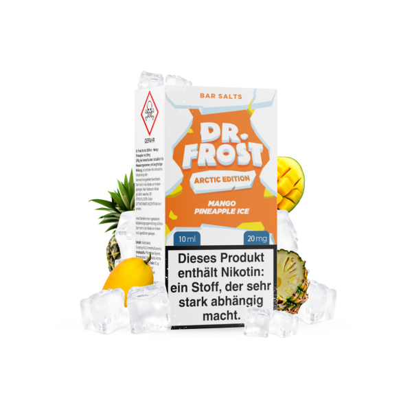 Dr. Frost ARCTIC EDITION - Mango Pineapple Ice Nikotinsalz Liquid